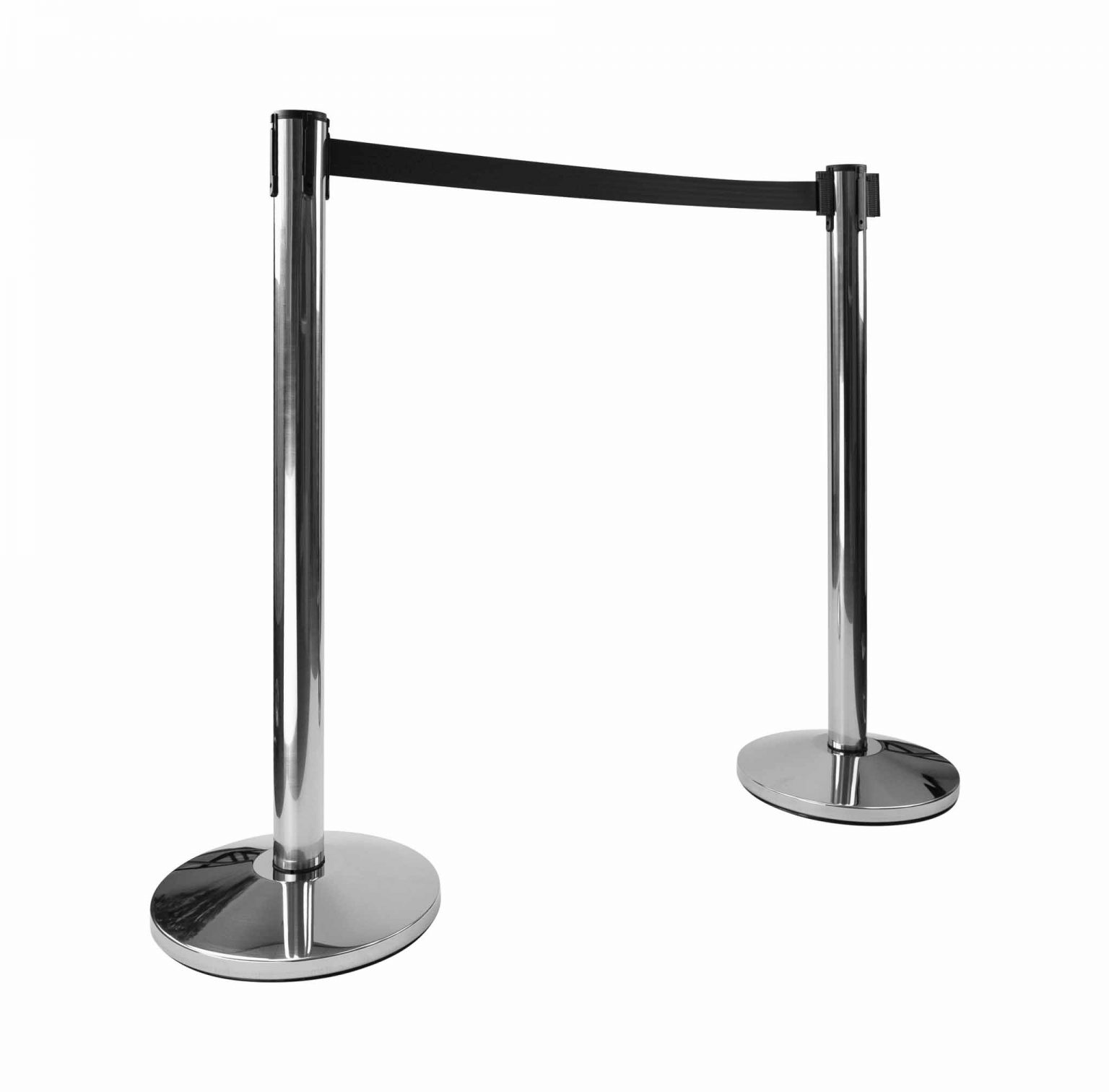 Stainless Steel Retractable Queue Barrier Buy Now Silverback Visual