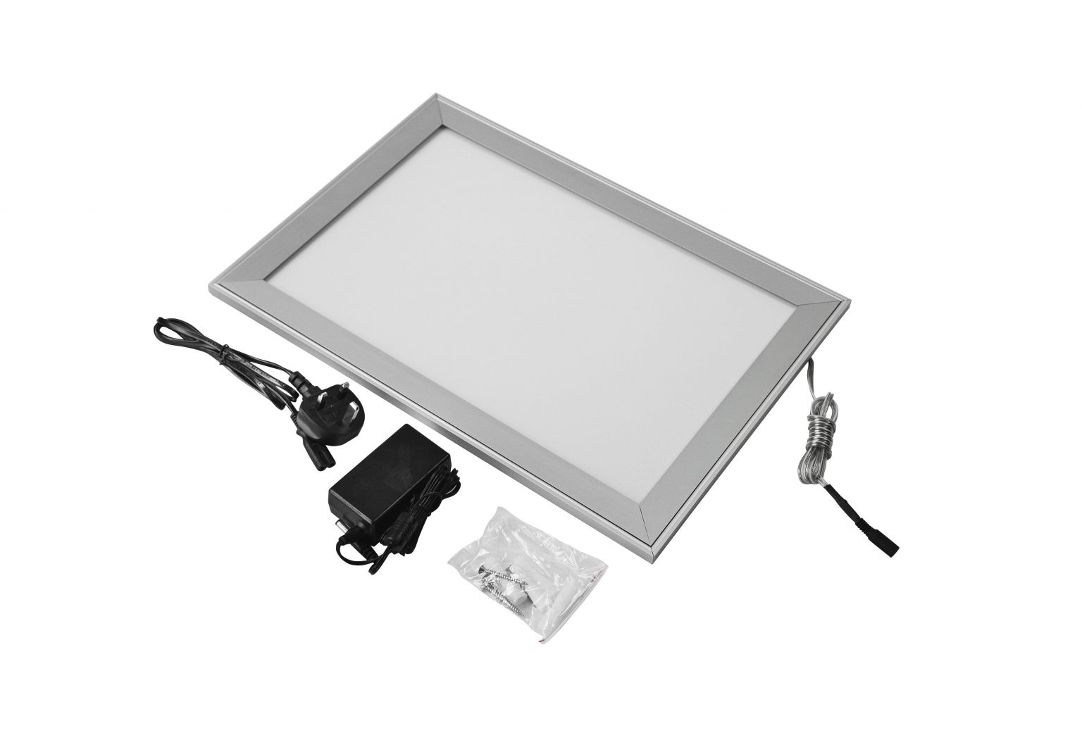 Slim LED Snap Frame Light Box LED Snap Frame Silverback