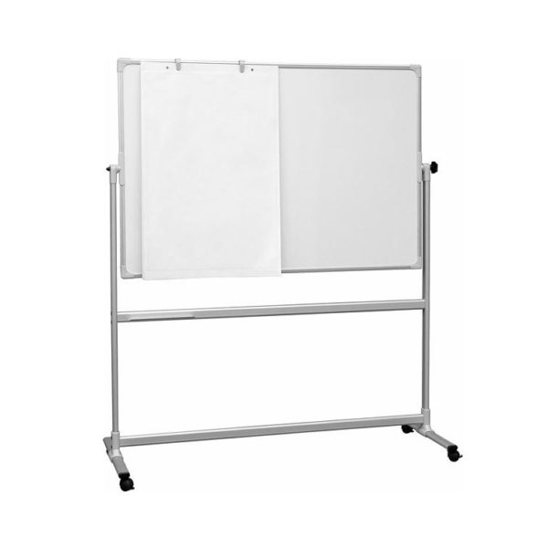 Mobile Whiteboard Mobile Whiteboard on Wheels Silverback