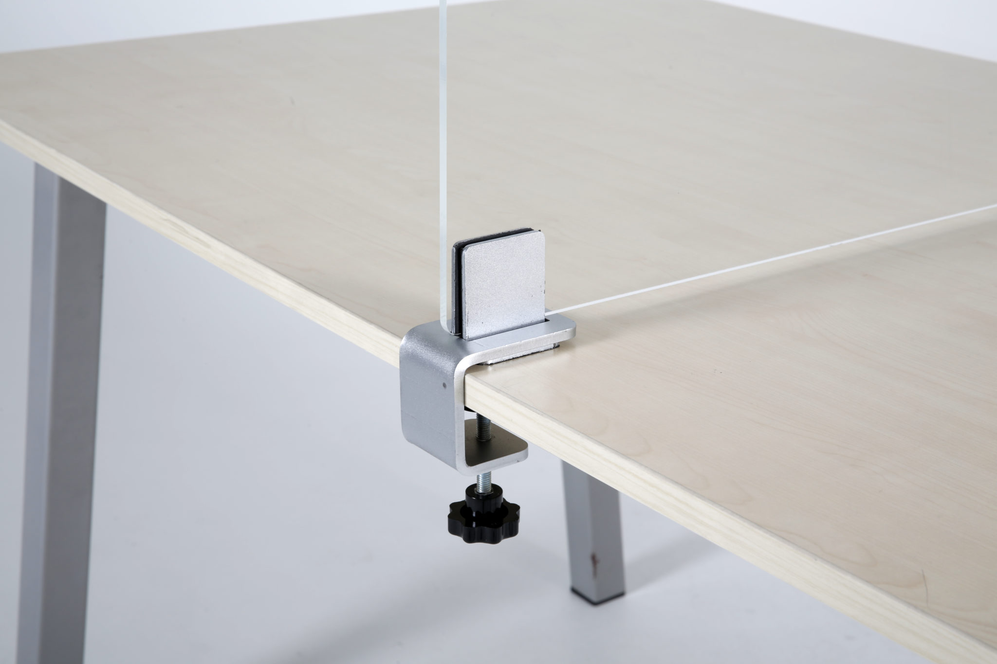 Desk Clamp Pair for Screen Dividers Buy Now Silverback Visual