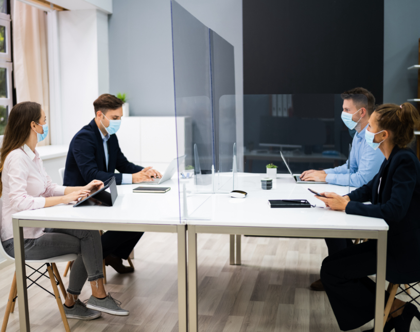 Screen Dividers in Office