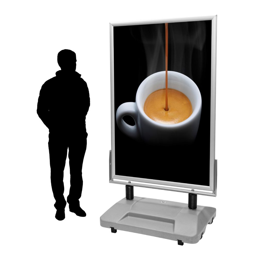 Pavement Signs | Silverback Visual | Swinging Pavement Signs